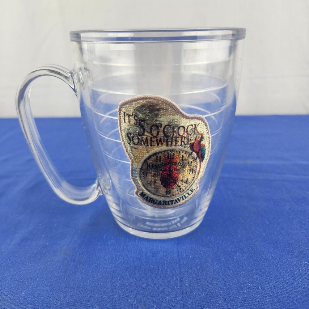 Tervis Tumbler Insulated‎ Embroidered Jimmy Buffet Margaritaville Mug 12oz